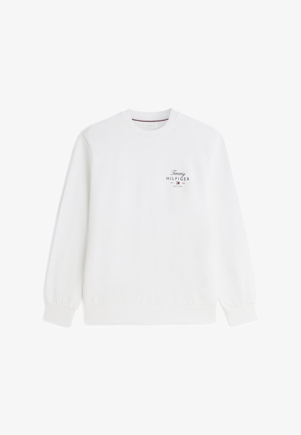 Tommy Hilfiger SCRIPT STACK BRAND LOVE - Sweatshirt - white