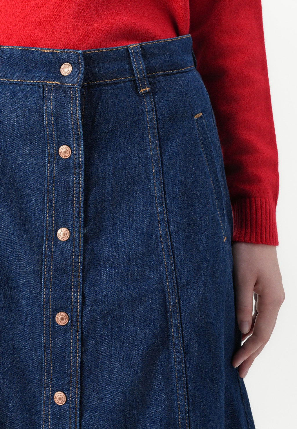 ONLY ONLCARA A LINE SKIRT