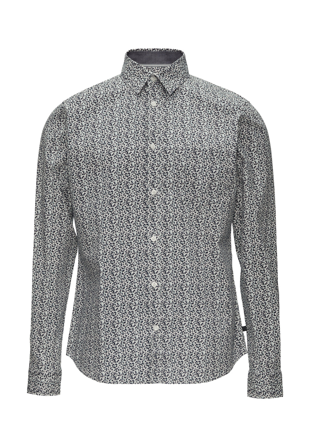 s.Oliver GEMUSTERTES HEMD IM SLIM FIT