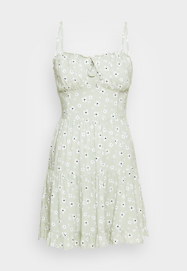Hollister Co. BARE RUCHED BUST DRESS