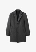 Mango Short coat - donkergrijs