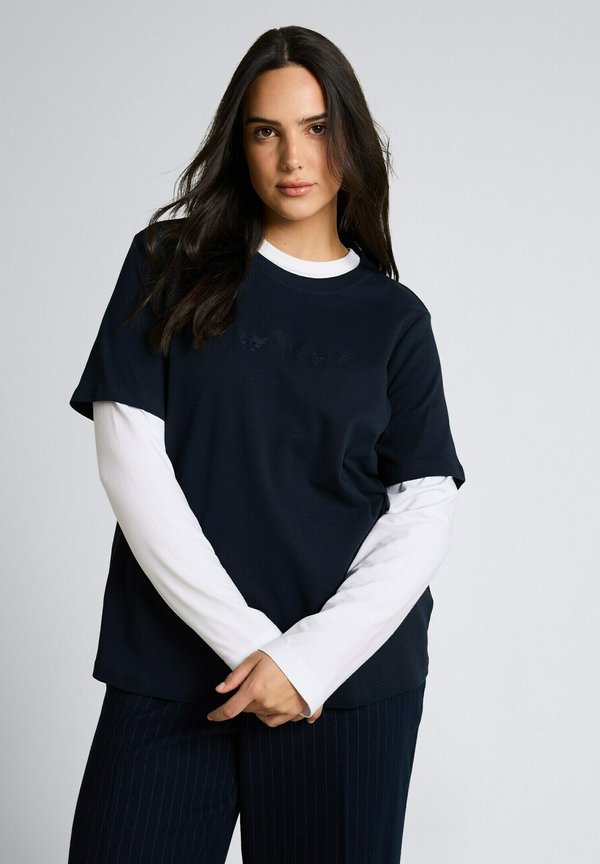 TOM TAILOR PLUS SIZE - Print T-shirt - lunar eclipse