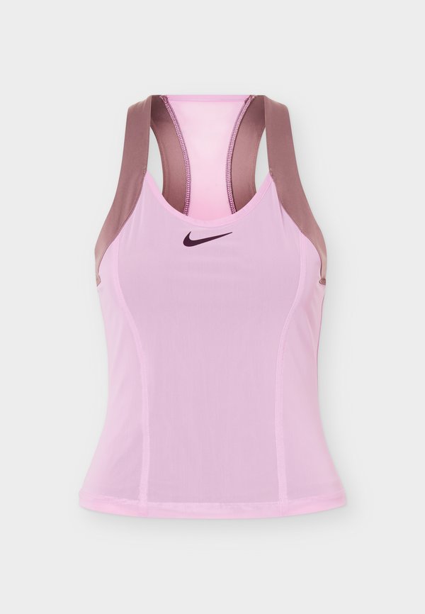 Nike Performance NIKECOURT SLAM TANK - Top - light magenta/tattoo/black