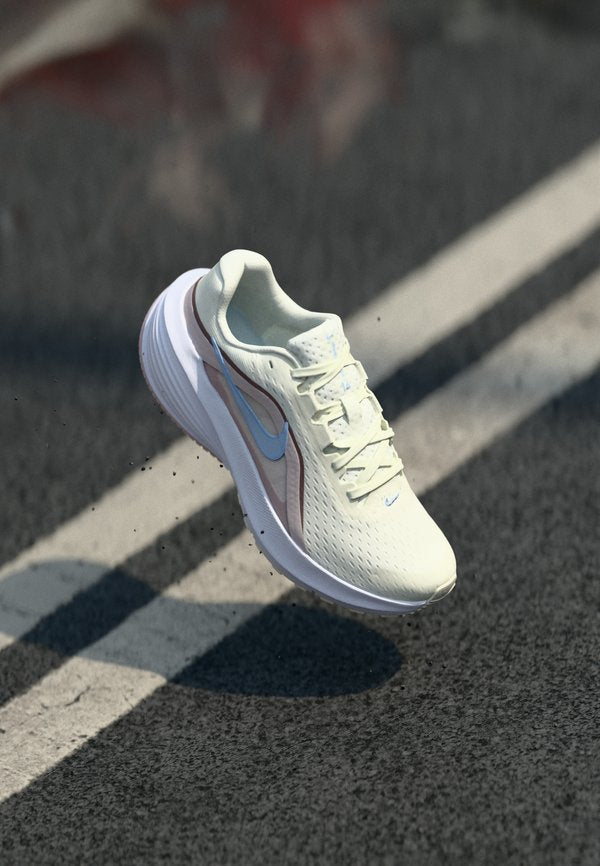 Nike Performance DOWNSHIFTER 14 - Road running shoes - sail/hydrogen blue/white/tattoo/particle rose