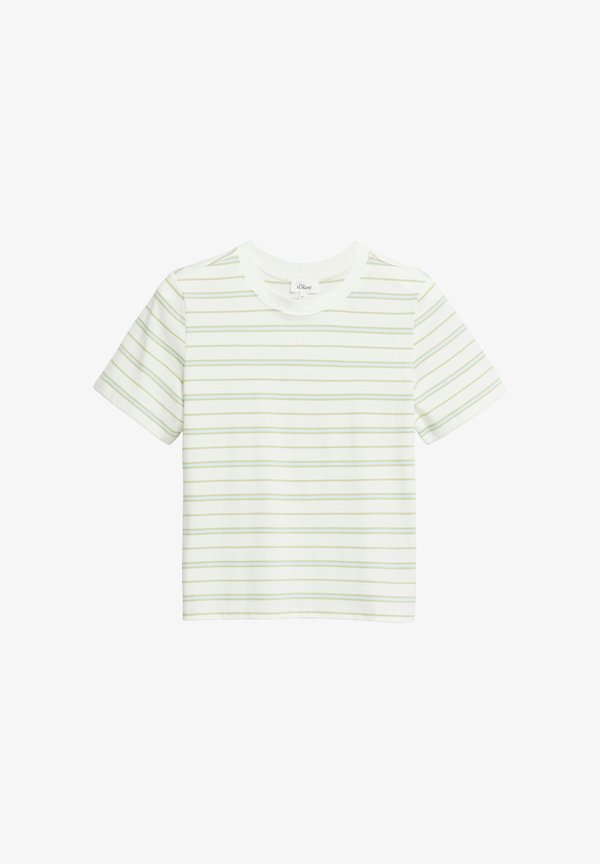 s.Oliver T-SHIRT - Print T-shirt - creme