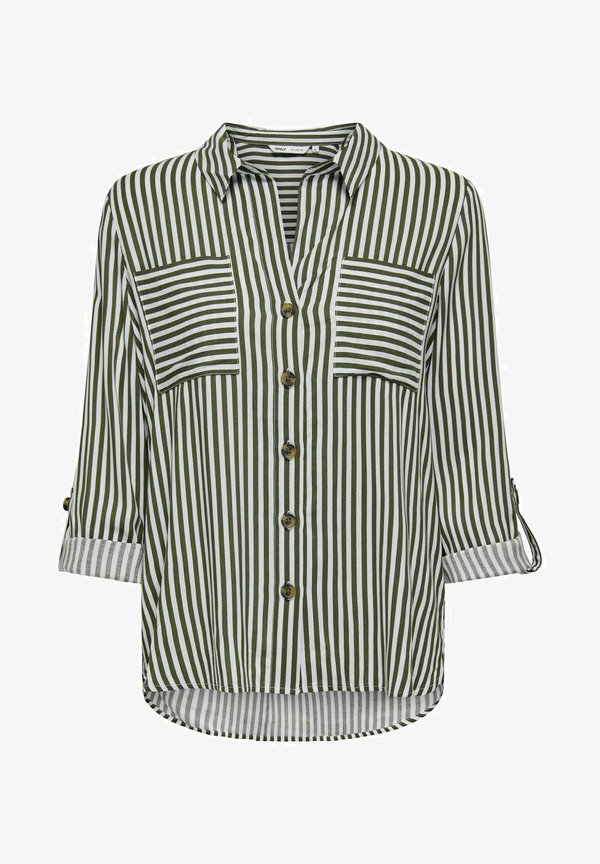 ONLY ONLYASMIN - Button-down blouse - grape leaf