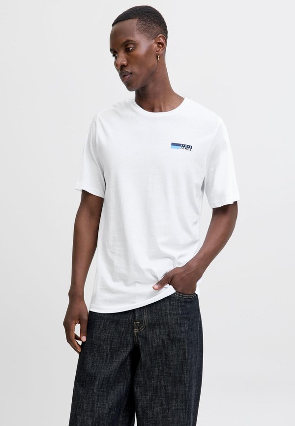 Jack & Jones JWHCORP LOGO TEE PLAY1 SS O-NECK - Basic T-shirt - white