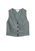 Marks & Spencer Linen Blend Tailored Vest
