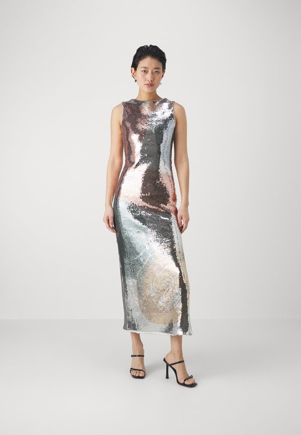 Fiorucci PAINT SEQUIN DRESS