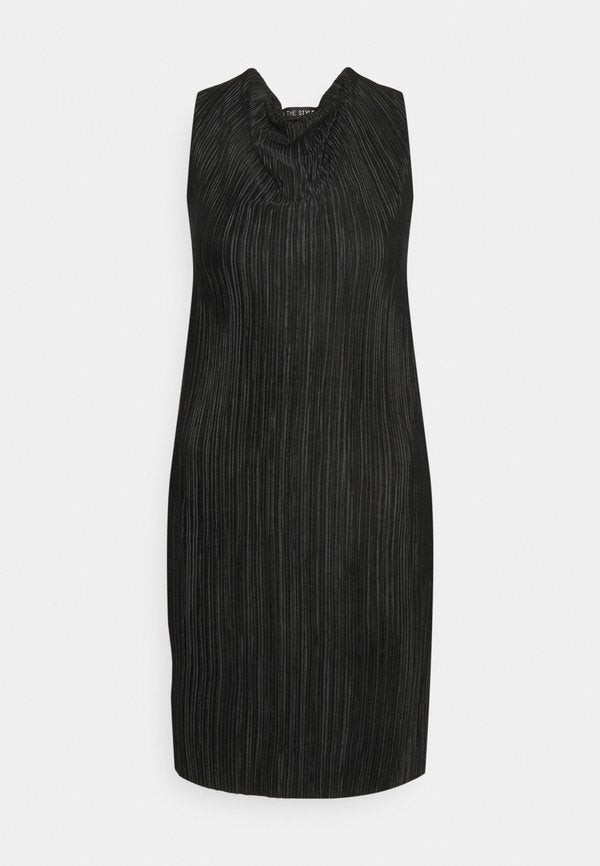 IN THE STYLE LIBERTY PLISSE MINI DRESS