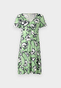 TOM TAILOR EASY  DRESS - Jersey dress - fresh spring
