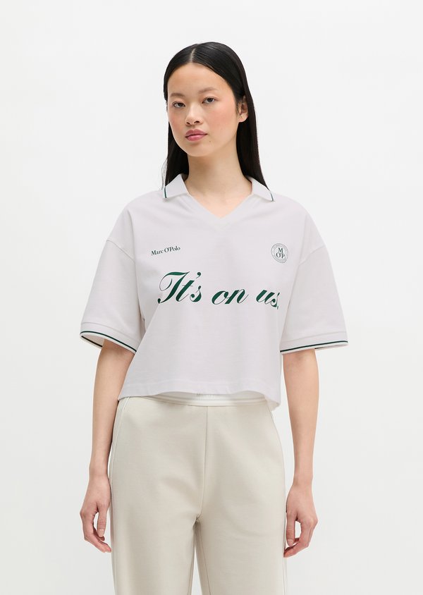 Marc O'Polo MOP CLUB '67 FOOTBALL TRIKOT SHIRT, CROPPED