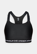 Under Armour CROSSBACK HIGH - High support sports bra - ultimate black/white