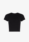 Calvin Klein EMBLEM SEAMLESS  - Pyjama top - black