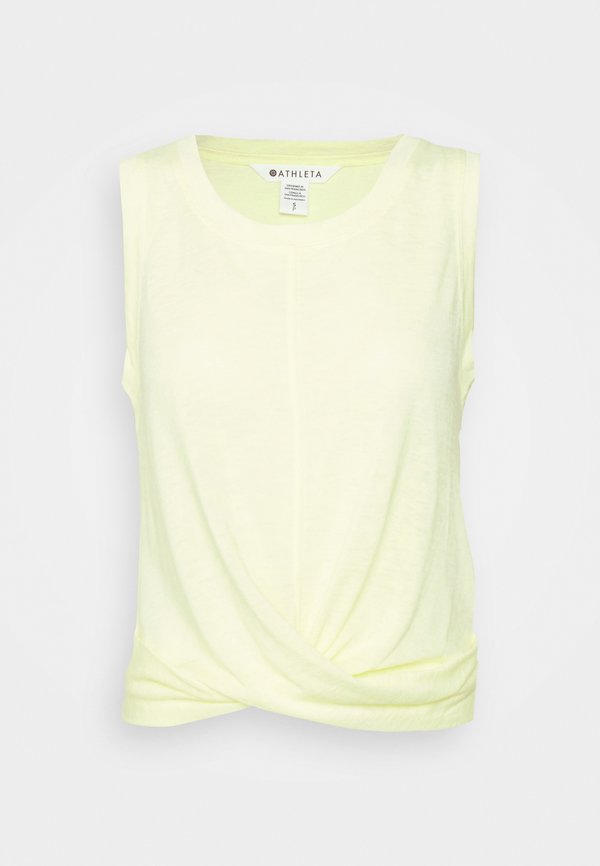Athleta BREEZY TWIST FRONT CROP TANK