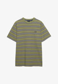 Superdry & Co SUPERDRY OVERSIZED STRIPE T-SHIRT.. - Print T-shirt - green stripe