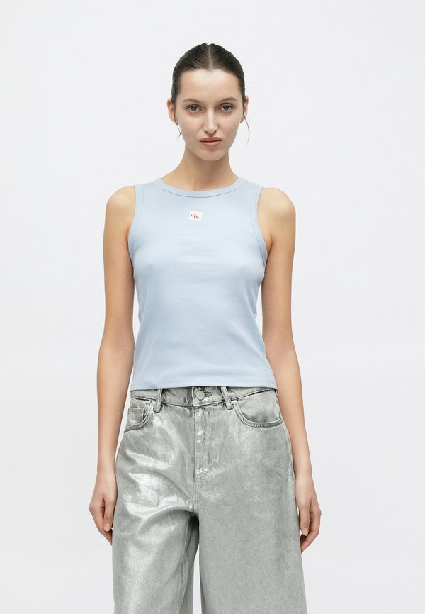 Calvin Klein Jeans TANK - Top - casual blue