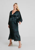 True Violet Maternity WRAP LONG SLEEVES