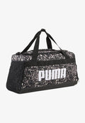 Puma CHALLENGER SMALL SPORTS BAG UNISEX  - Sports bag - mouse gray-buttercream-leopard aop