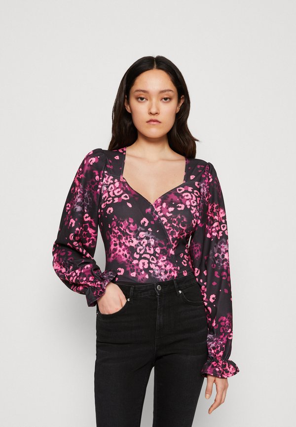 IN THE STYLE V NECK BODYSUIT
