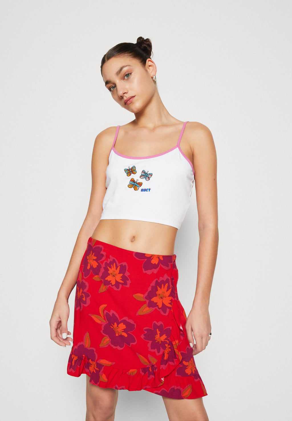 VILA VINAJA SHORT WRAP SKIRT