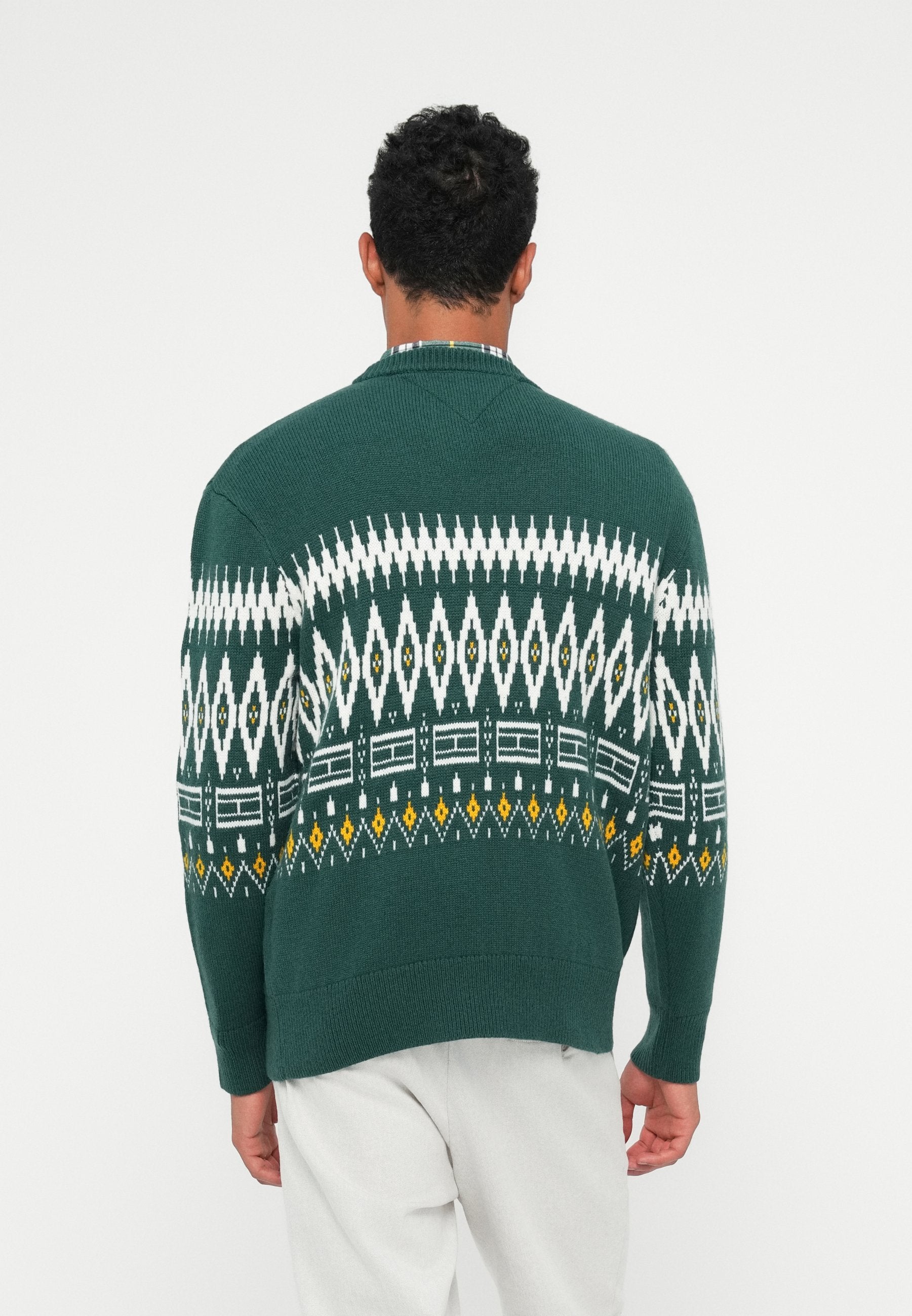 PLACED FAIRISLE BLEND CREW UNISEX Media 3