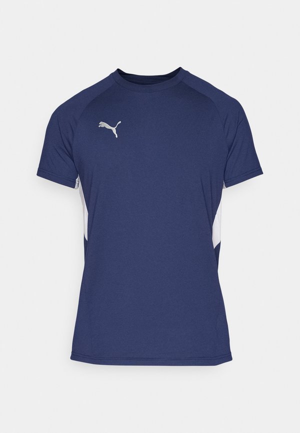 Puma TEE - Print T-shirt - navy