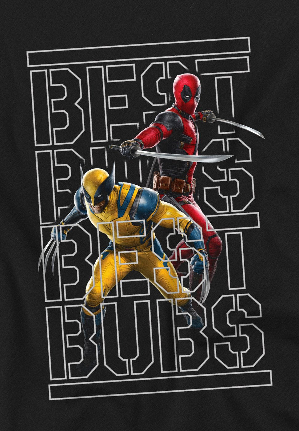 Marvel DEADPOOL WOLVERINE BEST BUBS