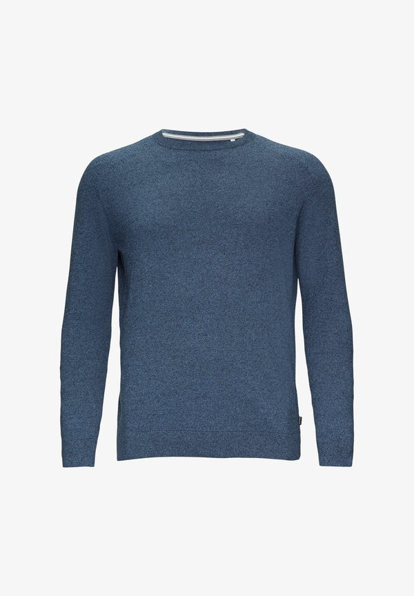 s.Oliver MIT RIPPBÜNDCHEN - Jumper - navy