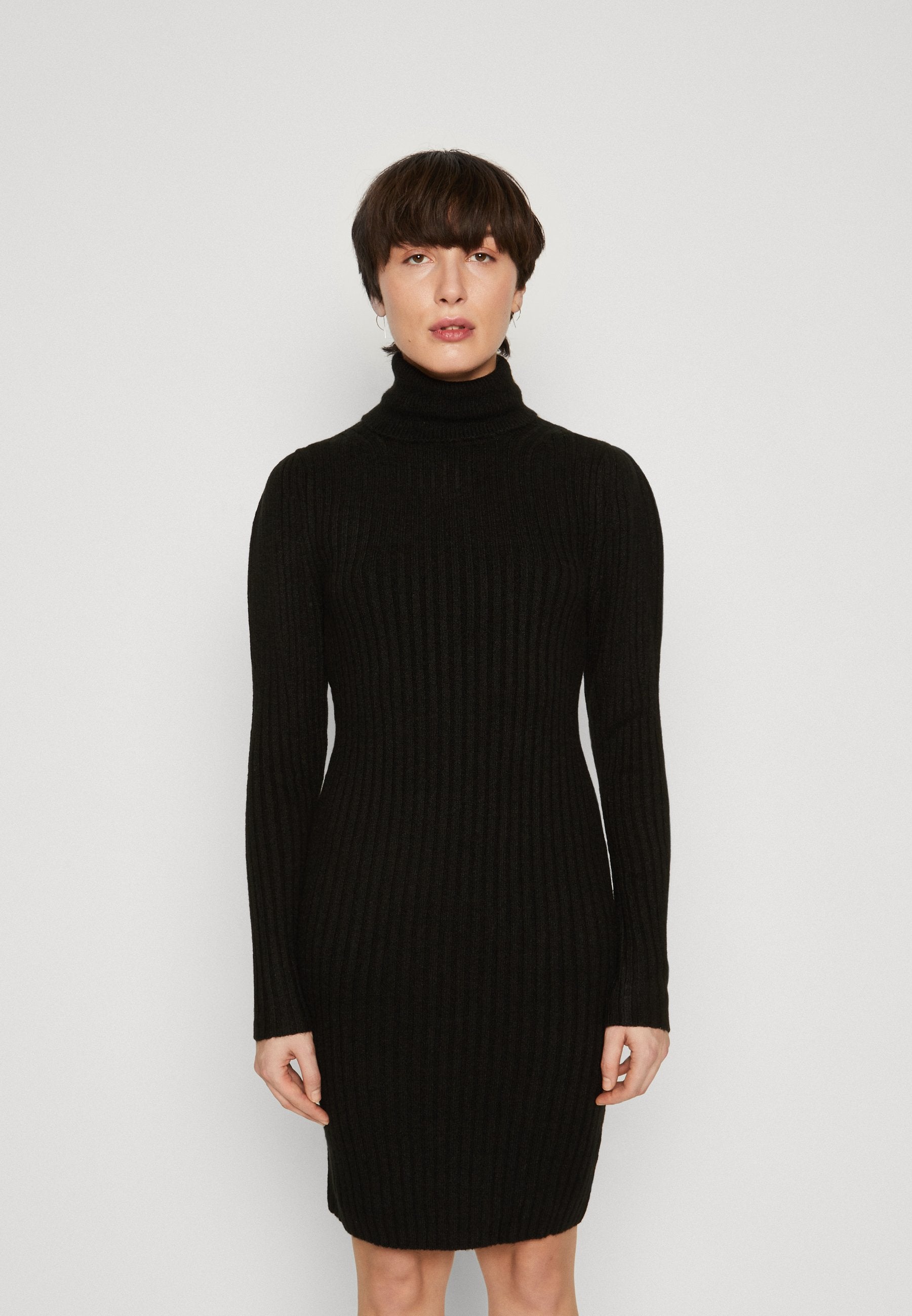 GAP PUFF MINI SWEATER DRESS