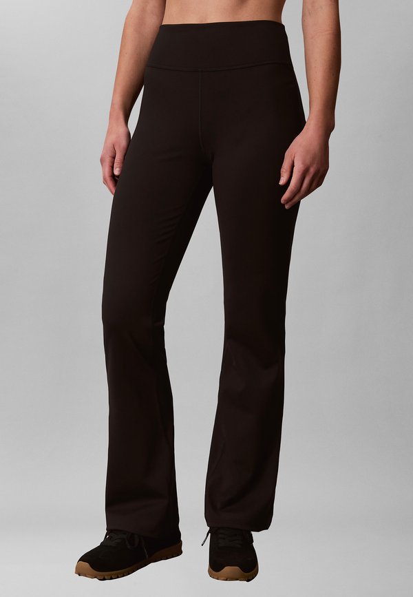 Calvin Klein Underwear SOFT SPORT 1.5 FLARE TIGHT - FUL - CALVIN KLEIN SPORT - Tights - black