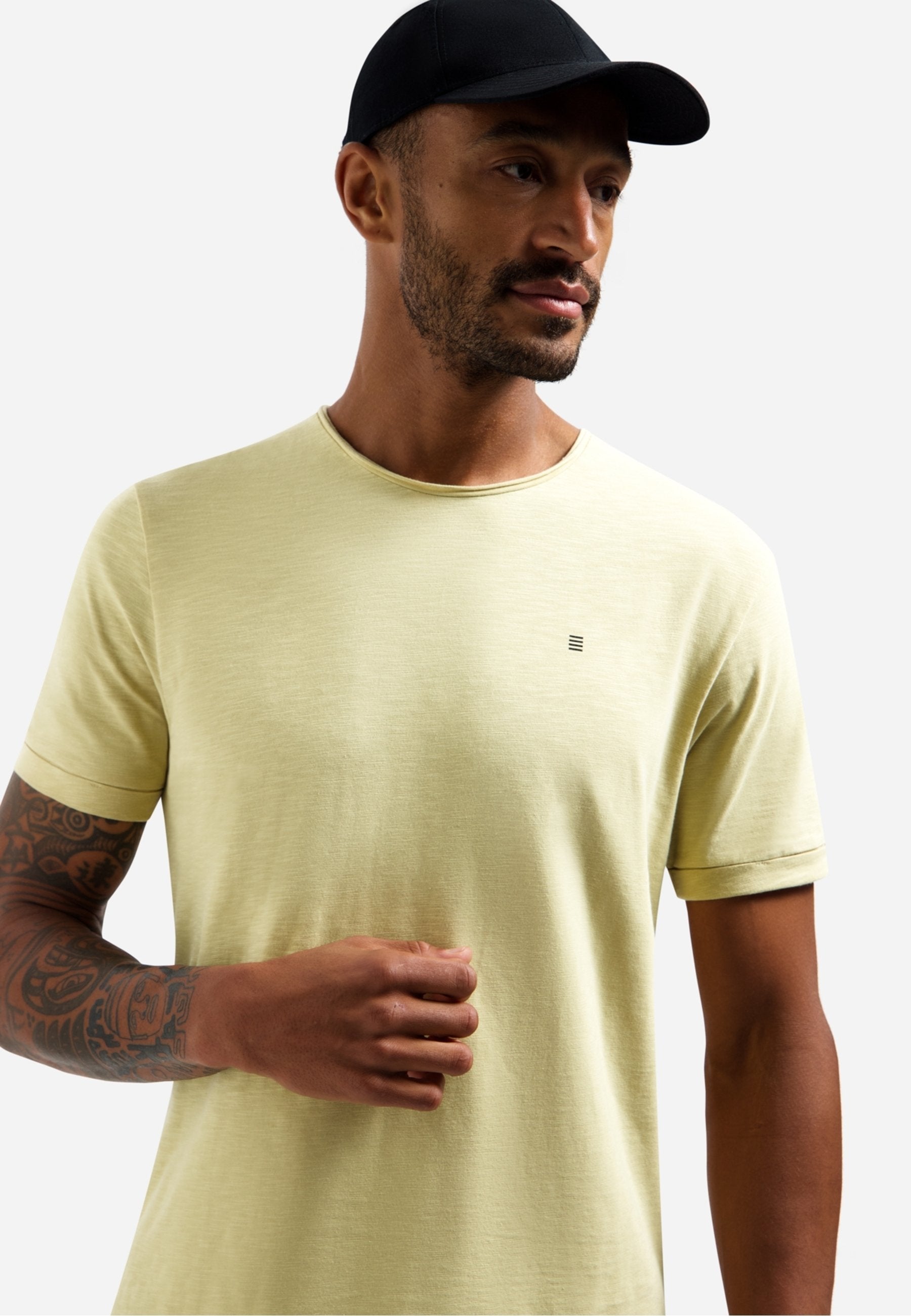 SLUB WITH ROUND NECK Media 5