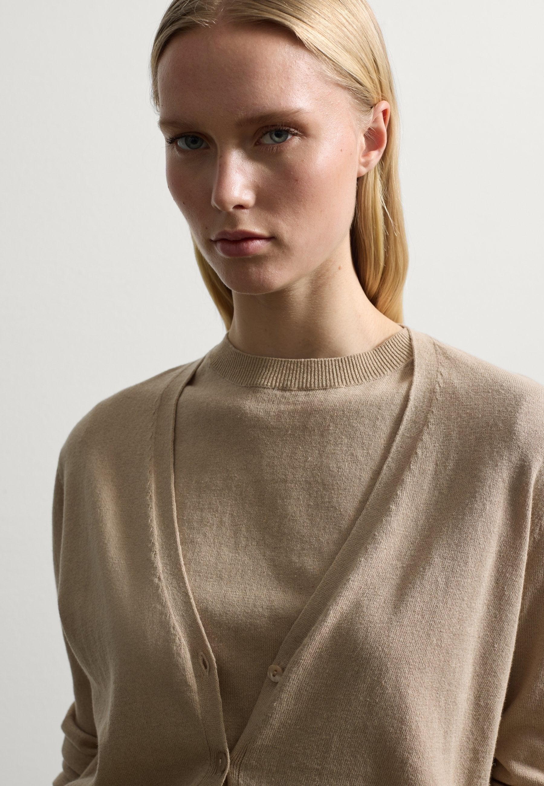 Stefanel WITH V NECK.