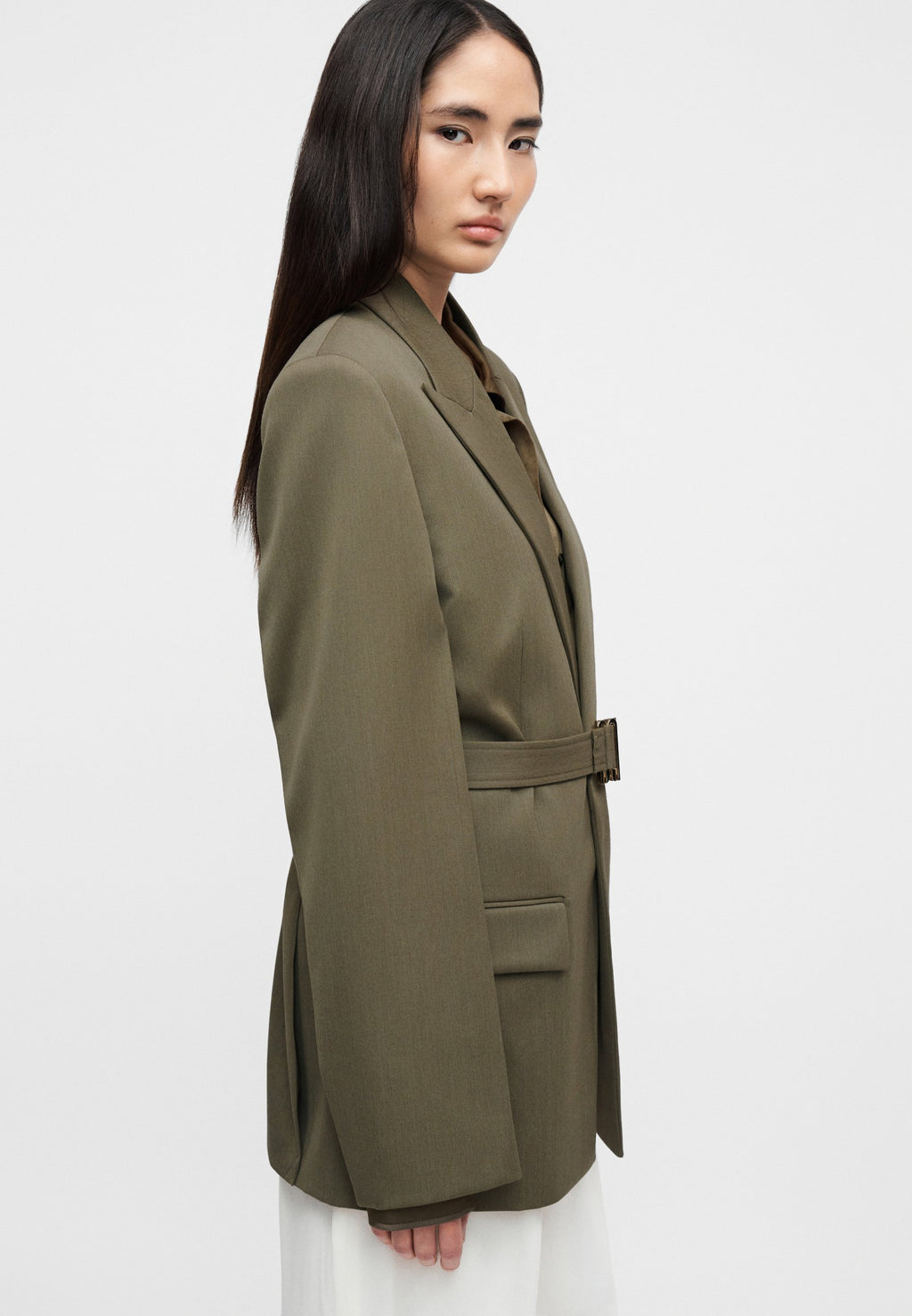 Victoria Beckham BELTED TAILORED