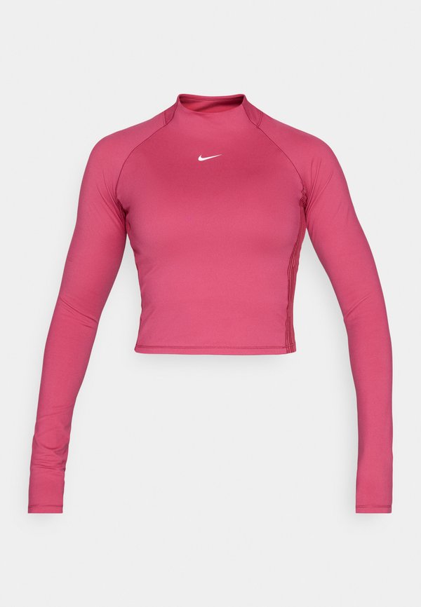 Nike Performance WARM - Long sleeved top - sweet beet/white