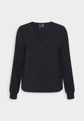 Vero Moda VMVANA V NECK  - Blouse - black
