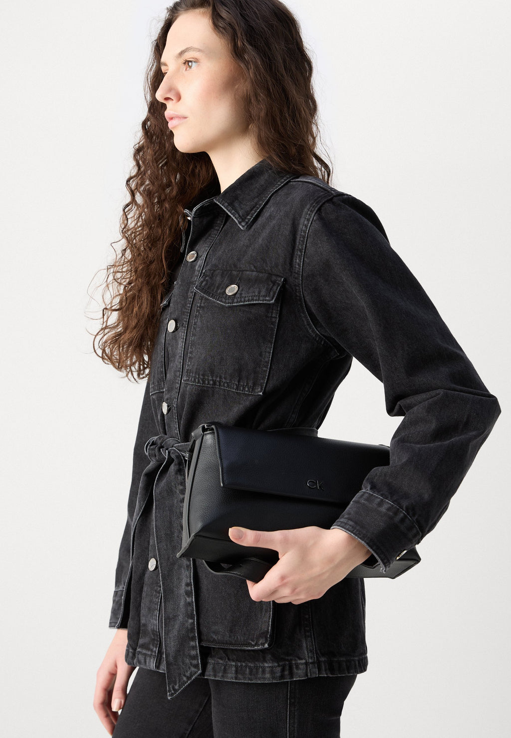 Scotch & Soda WORKED OUT CARGO JACKET WITH BELT