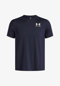 Under Armour HEATGEAR FITTED - Sports T-shirt - midnight navy