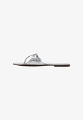 Mango ADULT - T-bar sandals - silver-coloured