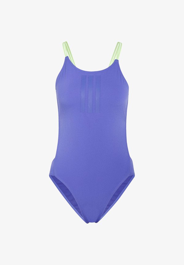 adidas Performance STRIPES SWIMSUIT - Swimsuit - solar purple