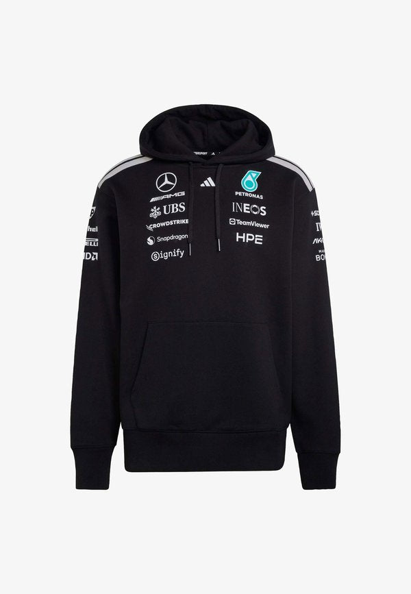 adidas Performance MERCEDES - AMG PETRONAS FORMULA 1 TEAM DRIVER HOOD - Hoodie - black