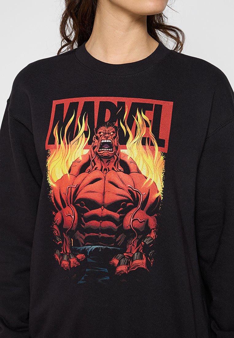 Marvel COMICS BURNING HOT RED HULK