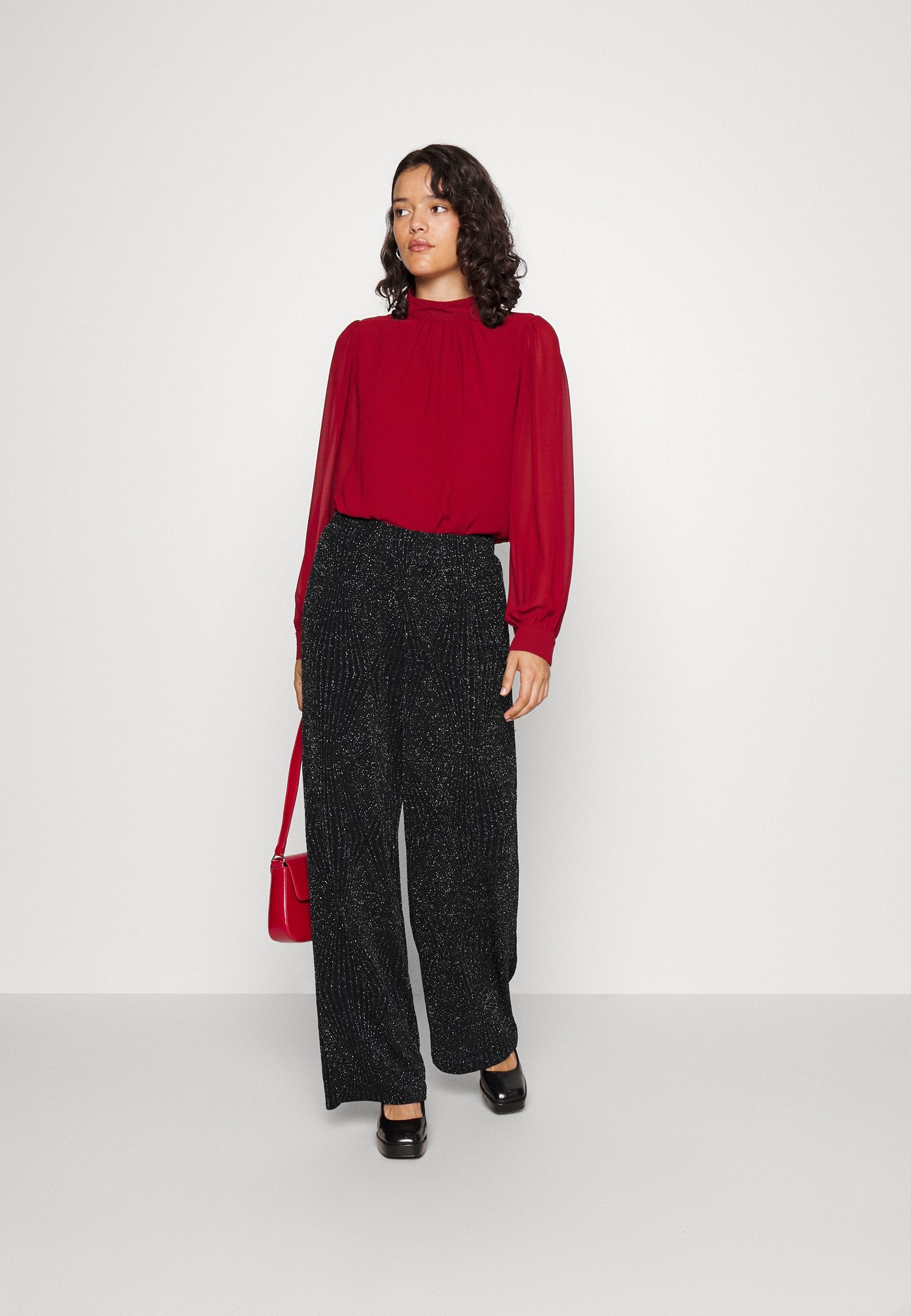 ONLY ONLCAROLLA GLITTER WIDE PANT