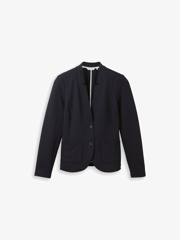 TOM TAILOR OTTOMAN STRUCTURE - Blazer - sky captain blue