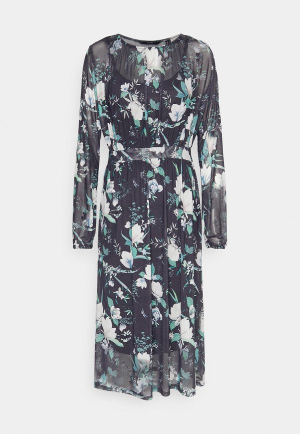 Vero Moda VMLIA DRESS - Day dress - black/white