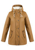 Schmuddelwedda SCHMUDDELWEDDA REGENJACKE MIT WEBPELZFUTTER IN TEDDYOPTIK KILATA