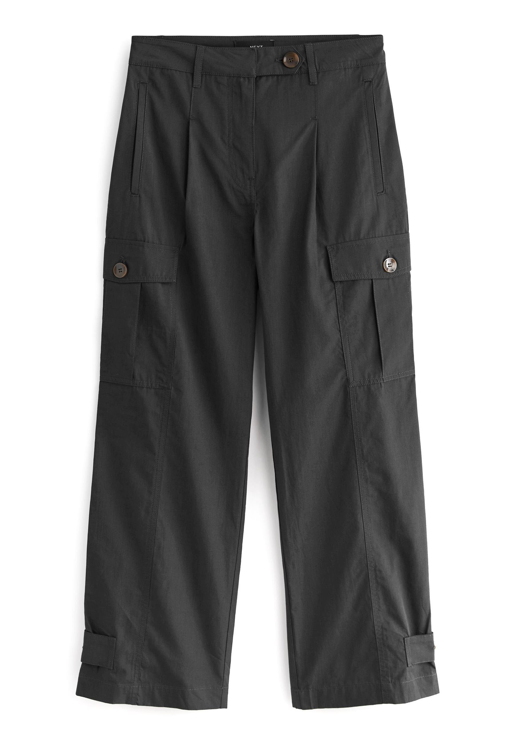 CARGO UTILITY POCKET STRAIGHT LEG TROUSERS - Next - View 1