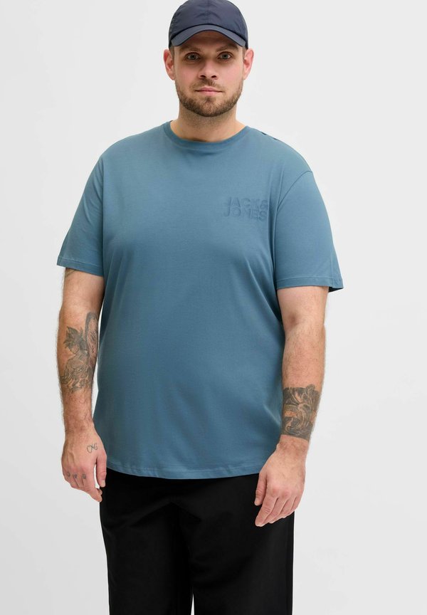 Jack & Jones JJECORP LOGO TEE O NECK - Print T-shirt - blue mirage
