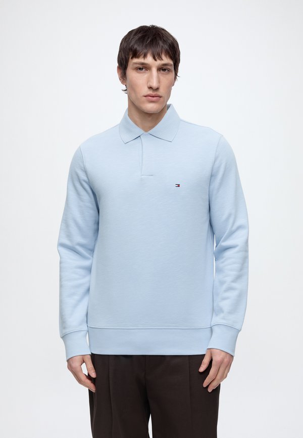 Tommy Hilfiger RUGBY SWEATSHIRT  - Sweatshirt - breezy blue
