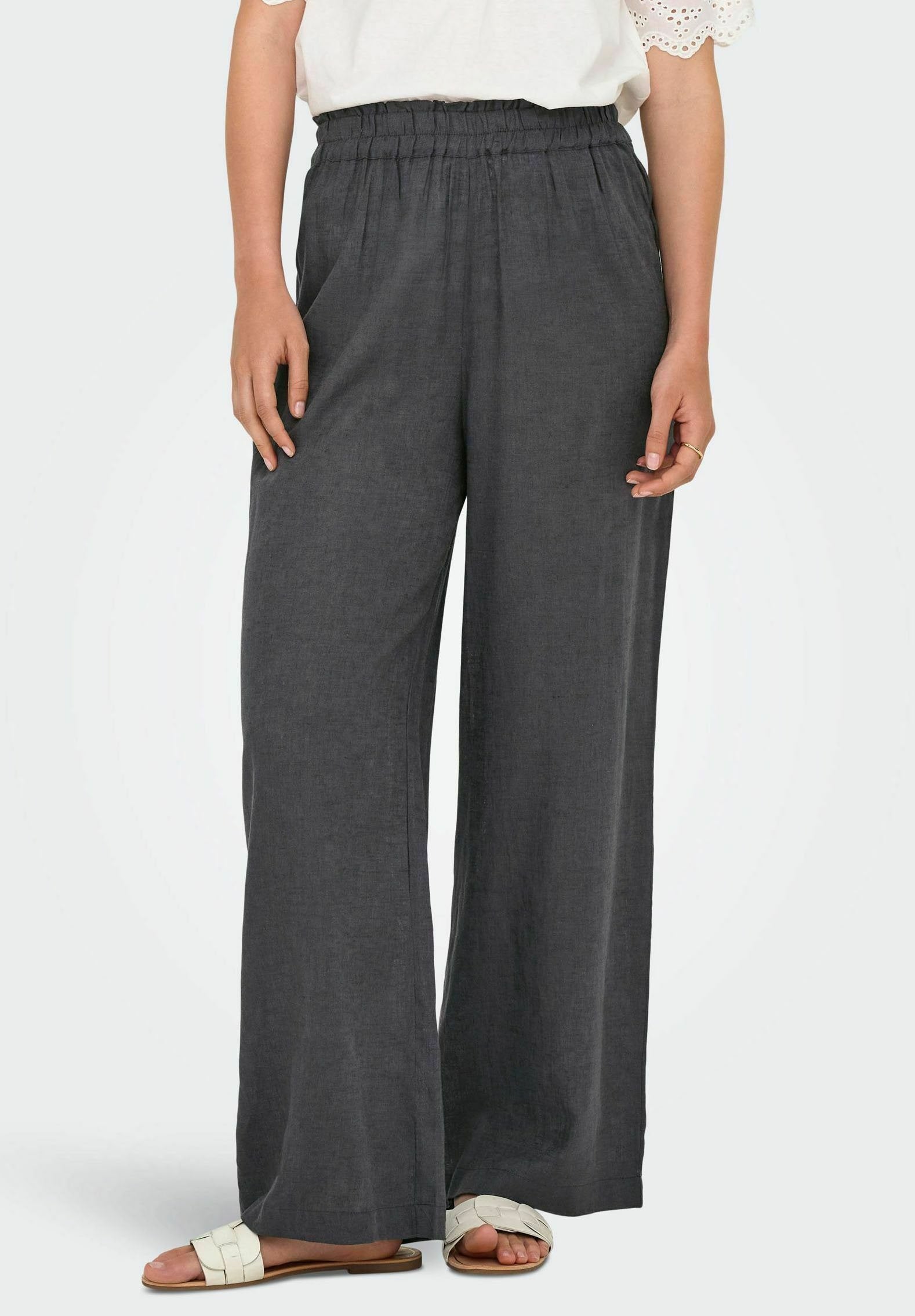 ONLBRUXELLES Straight Fit Linen Media 3